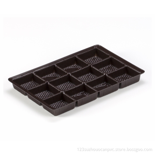 brown tray rigid PVC sheet with normal quality